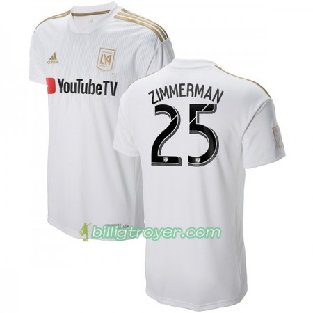 Billige Fotballdrakter Los Angeles FC Zimmerman 25 Bortedraktsett 2018/19 Kortermet